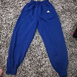 ADIDAS blue women's sweatpants